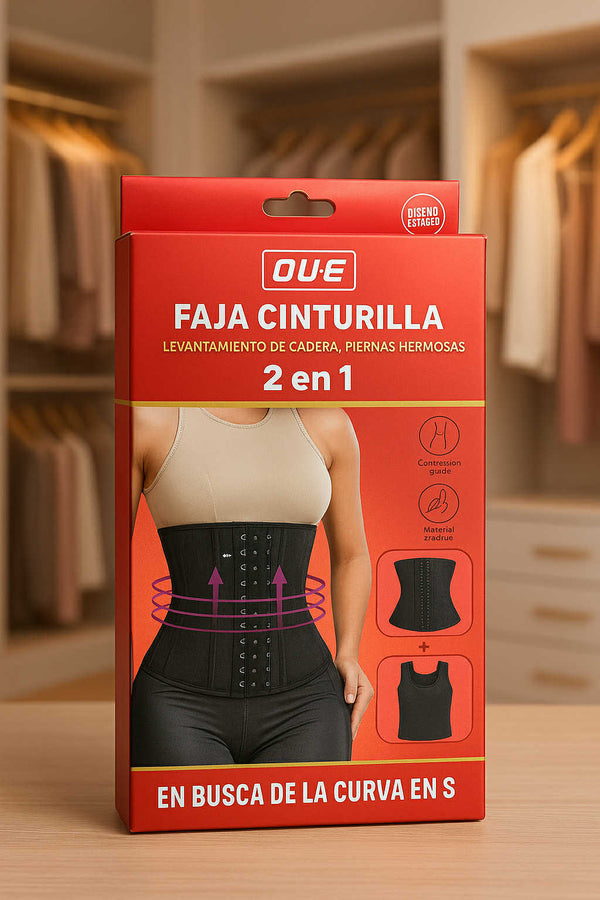 Faja Moldeadora 2 en 1 (Corsé + Tirantes)