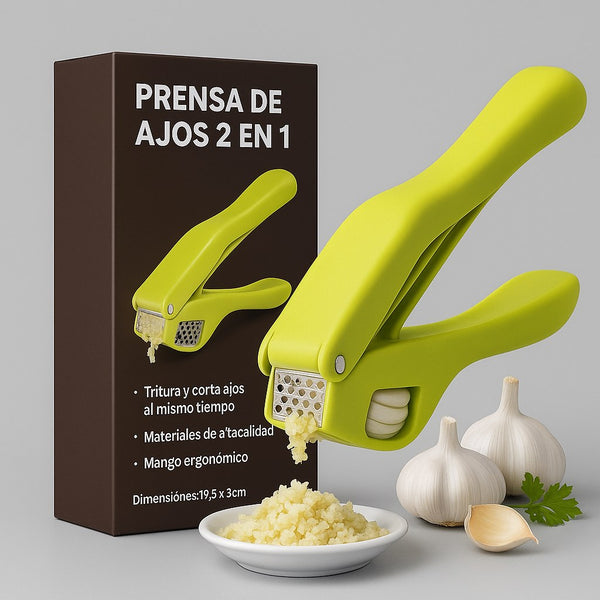 Prensa Ajos 2 en 1 Tritón